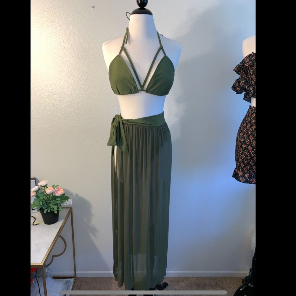 Olive Green Bikini Set - NWOT